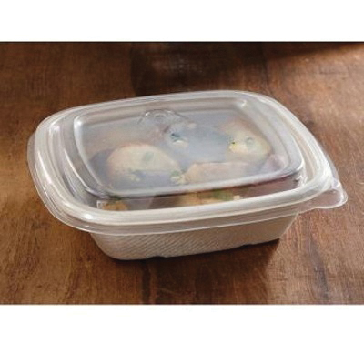 51641D150 16oz SQ LID F/PULPLAMINATED CONT 150/CS