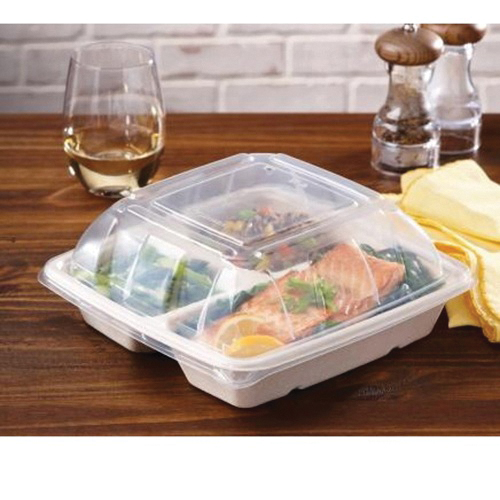51901F300PP DOME LID F/32-48ozSQ CONT 300/CS
