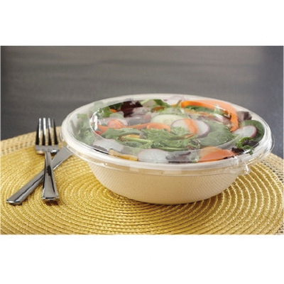 51932DA300 FLAT ROUND PET LID F/BOWL 300/CS