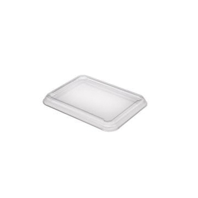 56580G390 Clear PET LID F/RECTCONT 6.5x 8.5 390/CS