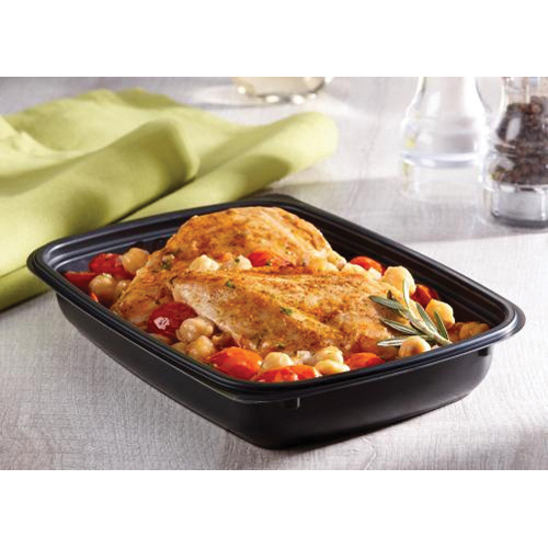 78120B300N 20oz RECT Black CONT300/CS