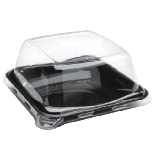 900606D300 5x5 SQ Black TRAY300/CS