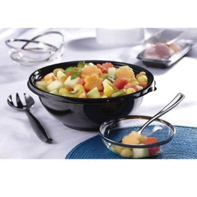 92320 320oz Round Black Bowl 25/cs