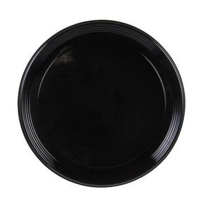 9912 12" Black FLAT TRAY 36/CS