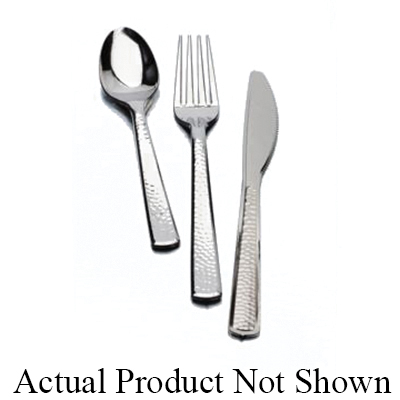 CMFH600 HAMMERED SILVER FORK600/CS