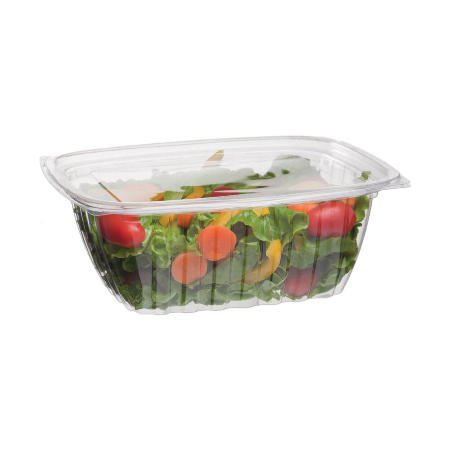 EP-RC32 Rectangular Clear Deli Container 32oz Renewable Compostable