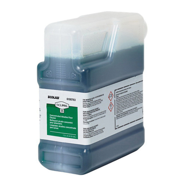 6100763 ALKALINE FLOOR CLEANER2/1.3LTR FACILIPRO 35