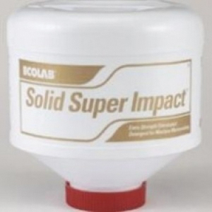 6110256 SUPER IMPACT DETERGENT 4/9# SOLID DISHMACHINE