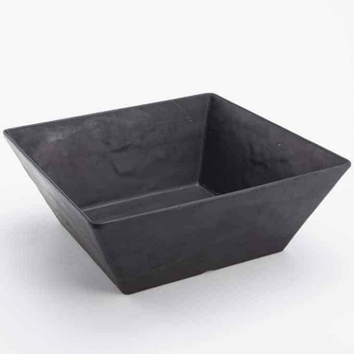 FSMEL117 SERVING BOWL 228OZSQUARE FAUX SLATE - EA