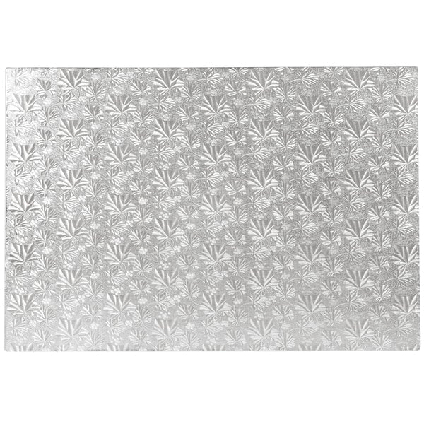 17.5X25.5 SILVER FOLDUNDER .5"FULLSHEET 12/CS