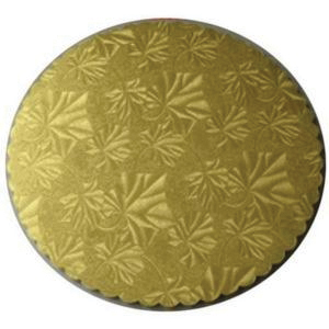 8" GOLD SCALLOP CIRCLE 200/CSSW-8RSGEMB