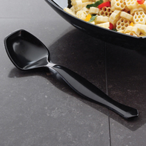 EMI-102 BLACK SERVING SPOON 144/CS