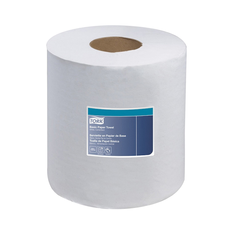 120133 1PLY PAPER TOWEL 6/CS TORK CENTERFEED WHITE