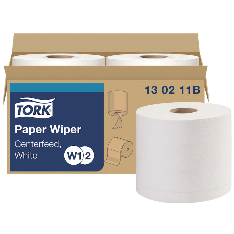 130211B 2PLY WIPER 330 2/CSTORK CENTERFEED REFILL