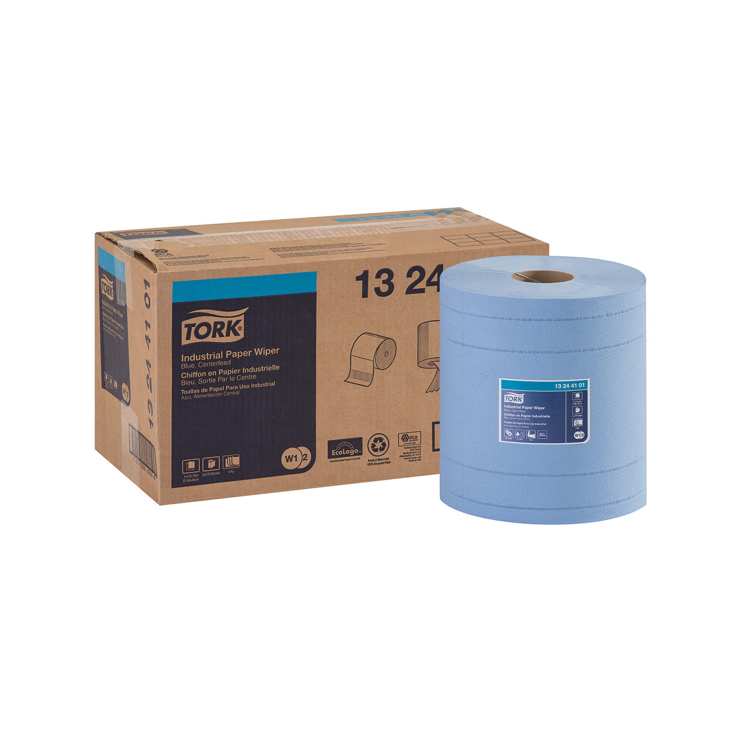 13244101 4PLY WIPER 440 2/CSTORK CENTERFEED REFILL