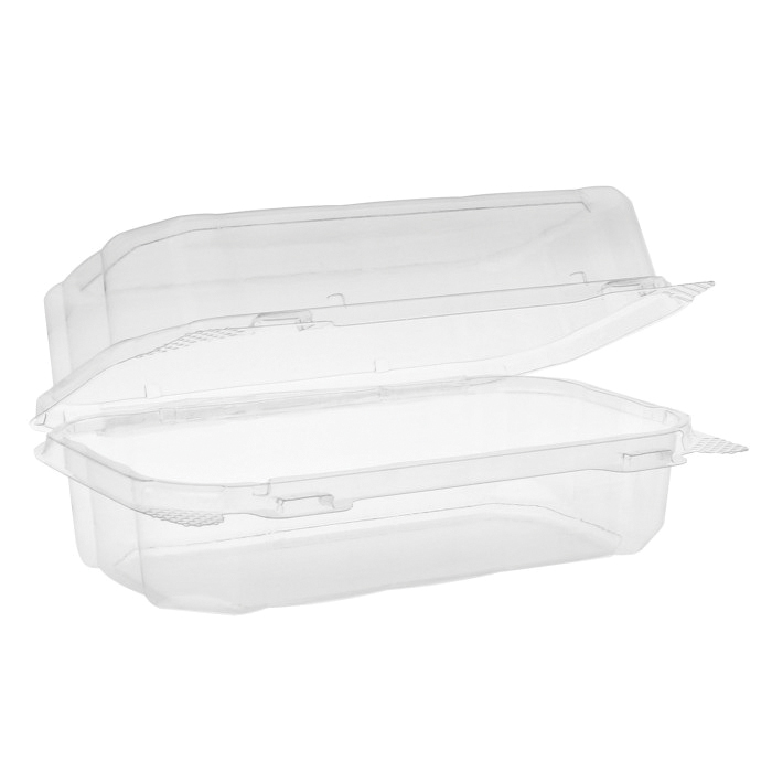 YCASH3011UCH Clear HINGE LOAFCONT 9X5.5X3 220/CS *SO*