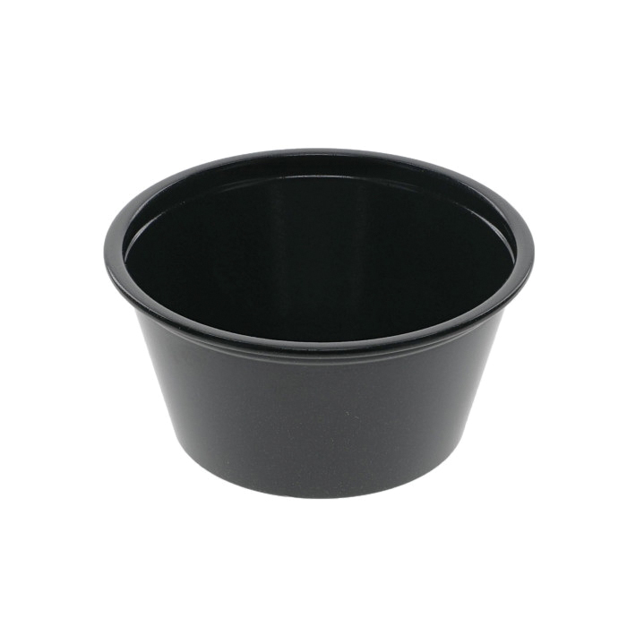YS200E 2oz Black Souffle Cup 2400/cs
