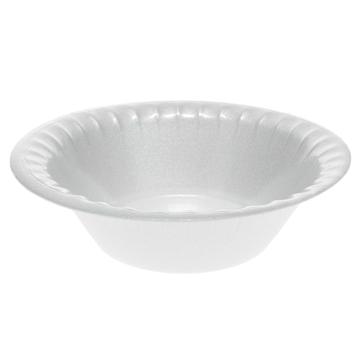 YTK1-0012 12OZ WHITE FOAM BOWL1M/CS