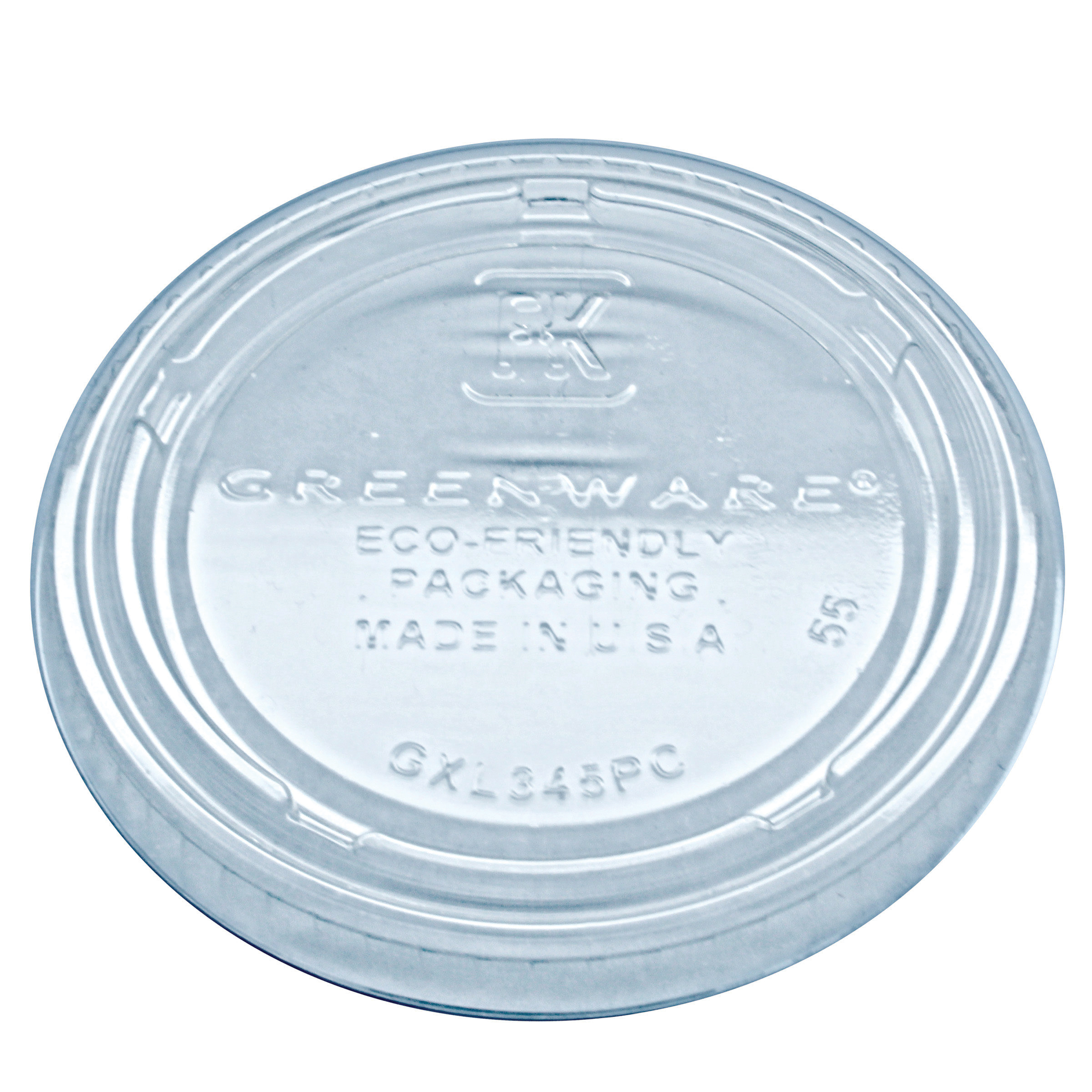 GXL345PC 3.25/4oz SOUFFLE LID2M/CS COMPOSTABABLE
