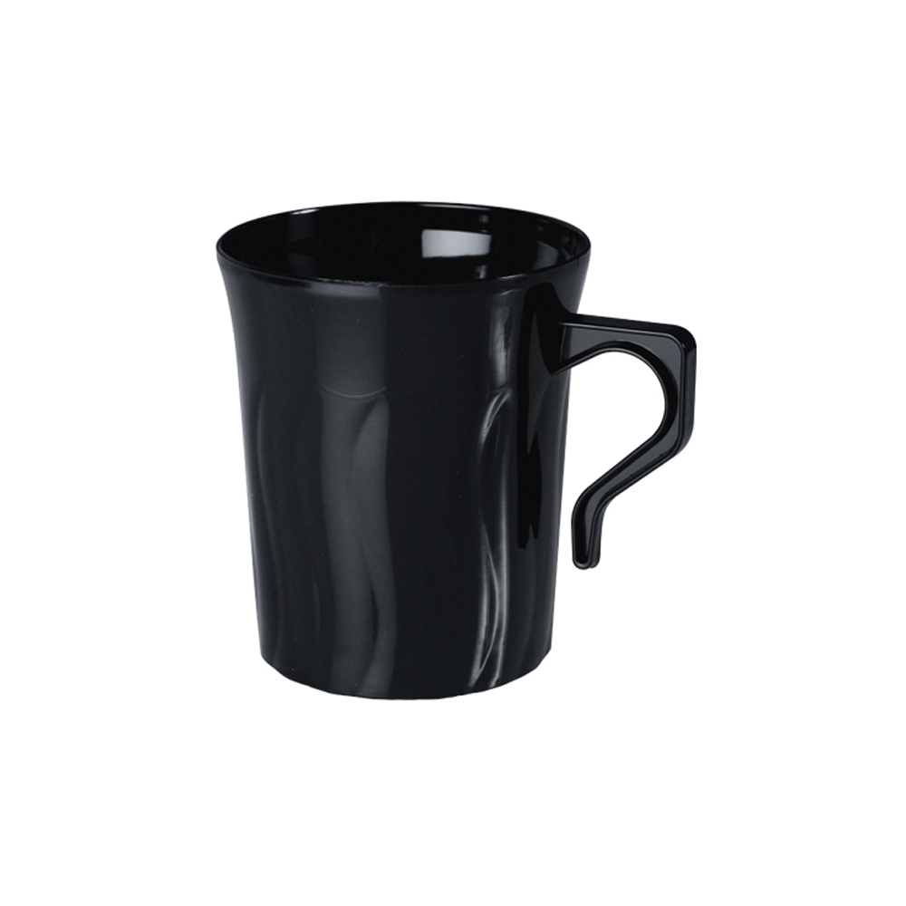 208-BK 8oz Black Coffee Mug 288/cs