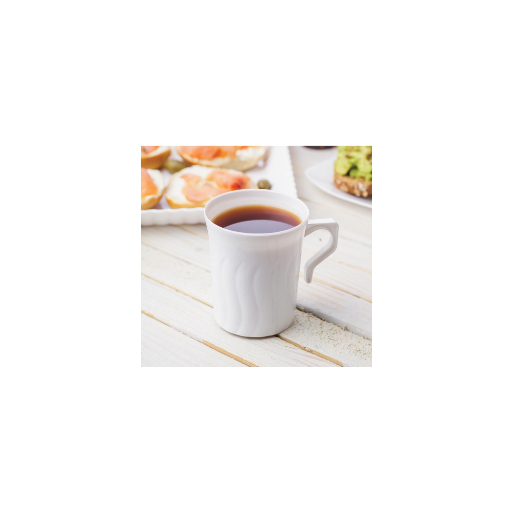 208-WH 8oz White Coffee Mug 288/cs