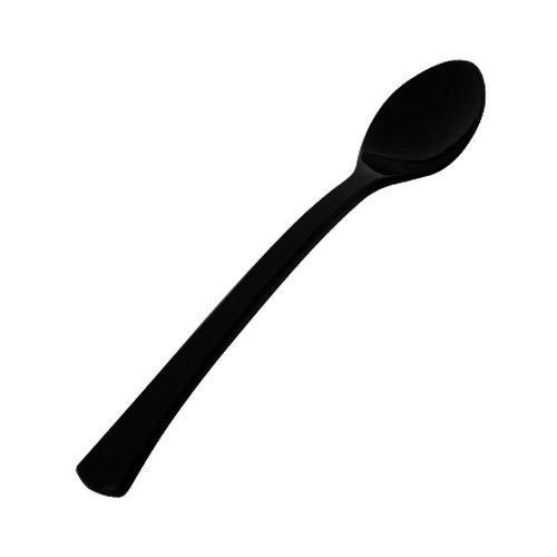 6501-BK 4" Black Tiny Tasters Spoon 960/CS
