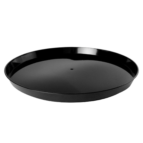 HR1420BK 14" RND BLK TRAY 25/CS  CATER TRAY