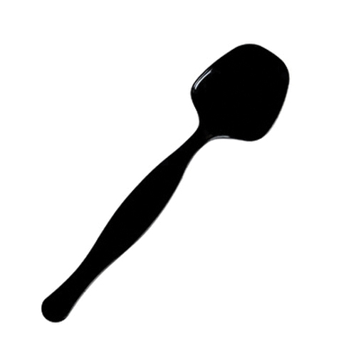 U8150.BK 9" Black Serving Spoon 144/cs
