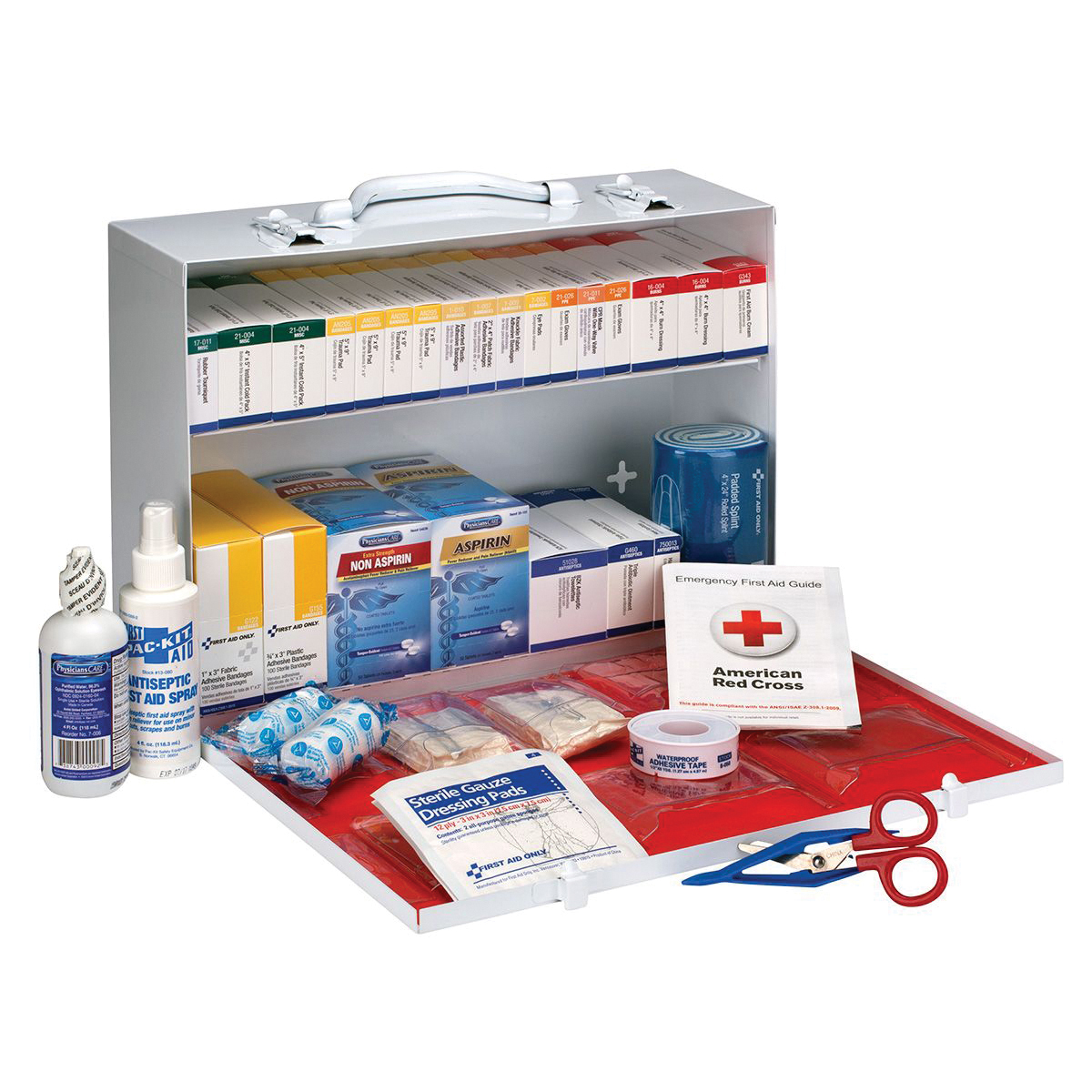 First Aid Kit w/ Cabinet 75-persons