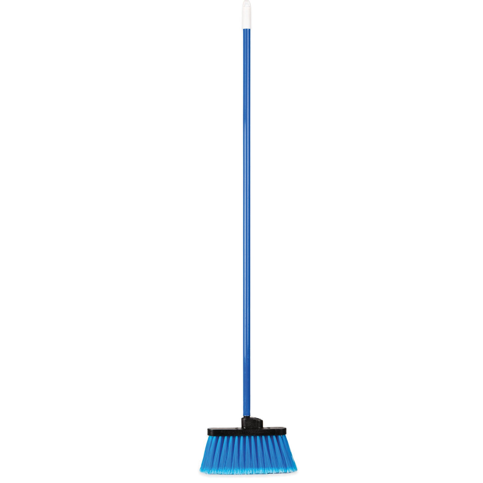 BROOM 48" LENGTH 11" WIDE SWEEP BLUE BRISTLES - EA