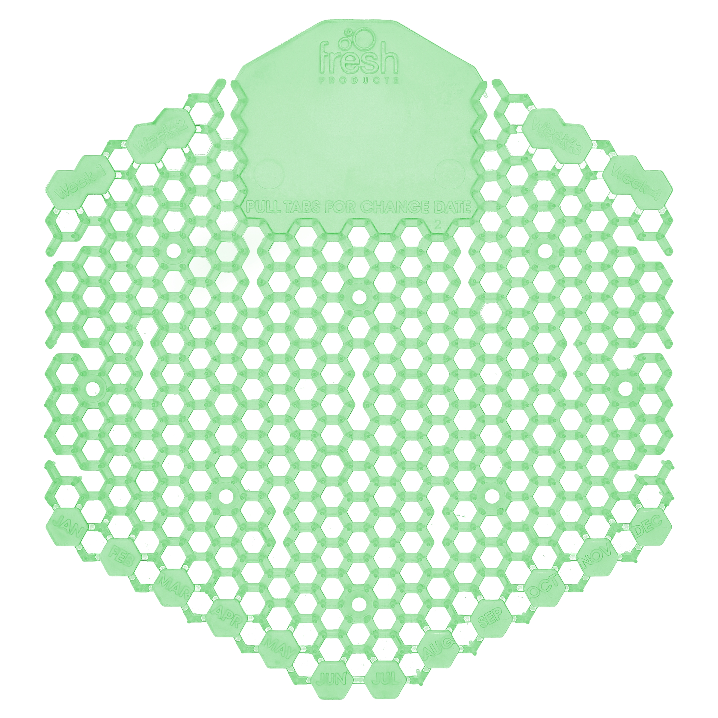 3WDS60 CUCUMBER MELON WAVE 3D 10/BX URINAL SCREEN