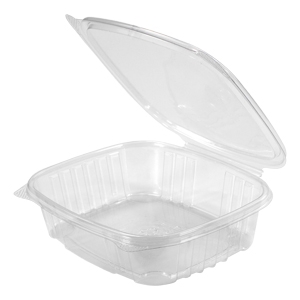 24oz Clear Hinge Container 200/cs