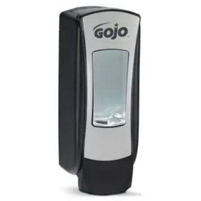 8888-06 GOJO ADX DISP CHRM/Black6EA/CS BRUSHED ADX-12