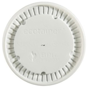 LFTFHE-16 FLAT WHT LID NO HOLECOMPOSTABLE  1M/CS