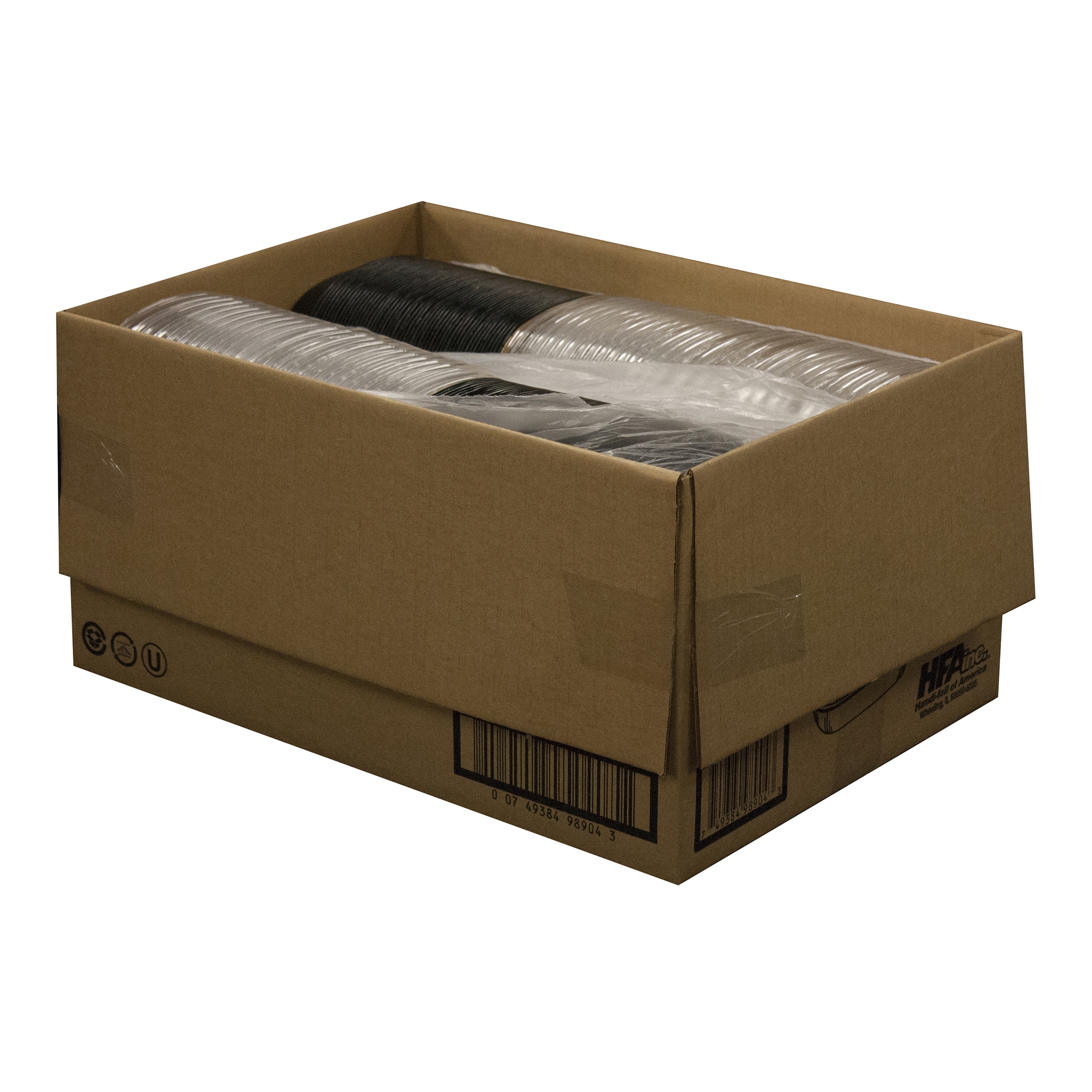 4201-55-100WDL 22oz Black & GOLDENTREE WITH DOME LID 100/CS