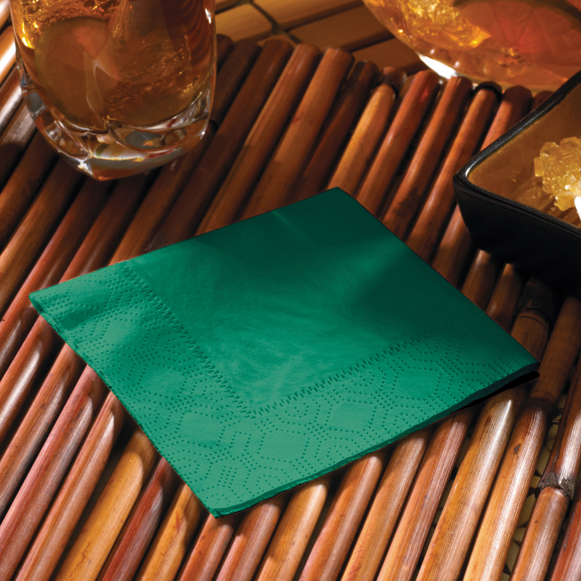 180337 HUNTER GREEN BEV NAPS1M/CS  2PLY
