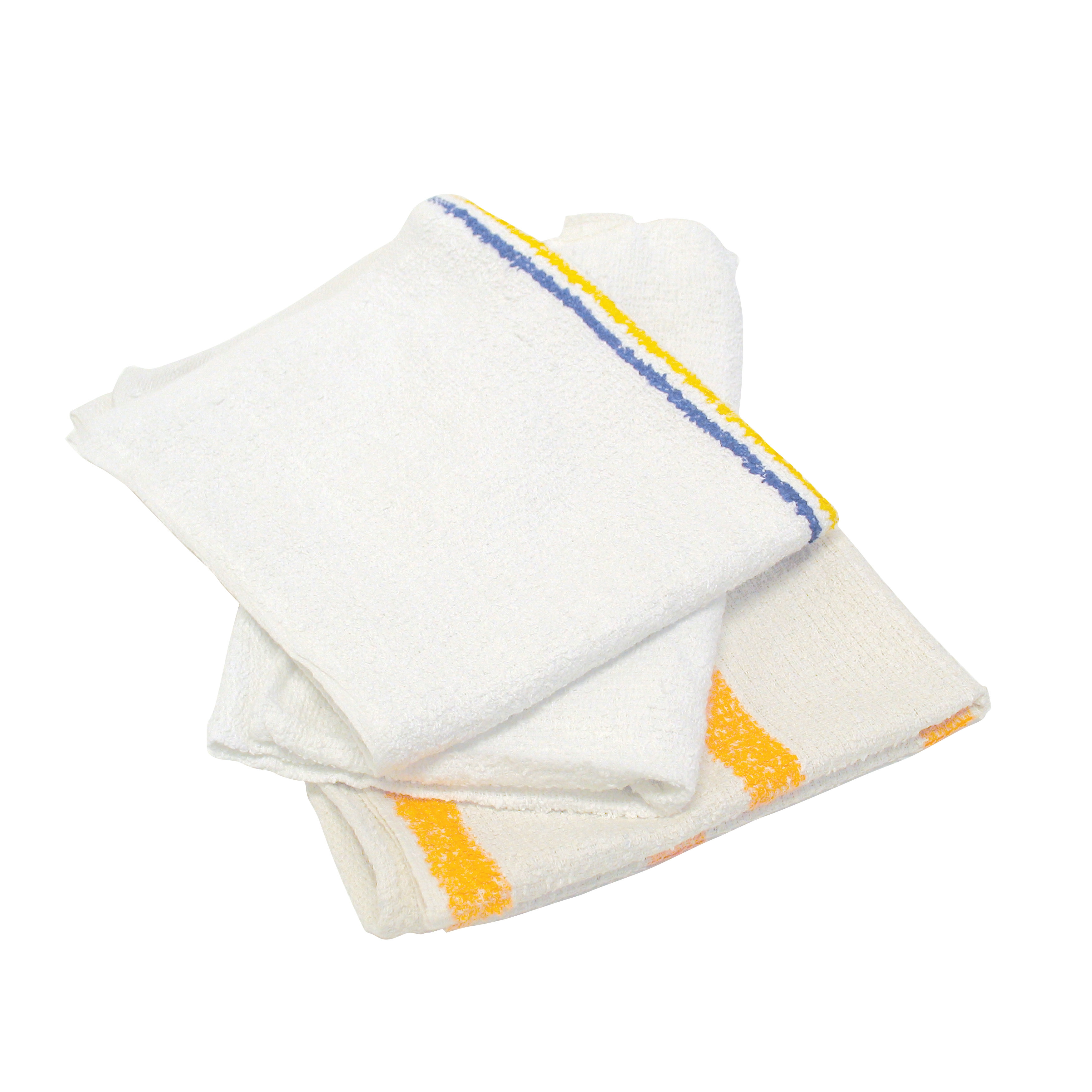 TERRY TOWEL WHITE 5DZ/CS 536-60-5DZBX 17X20 BAR TOWEL