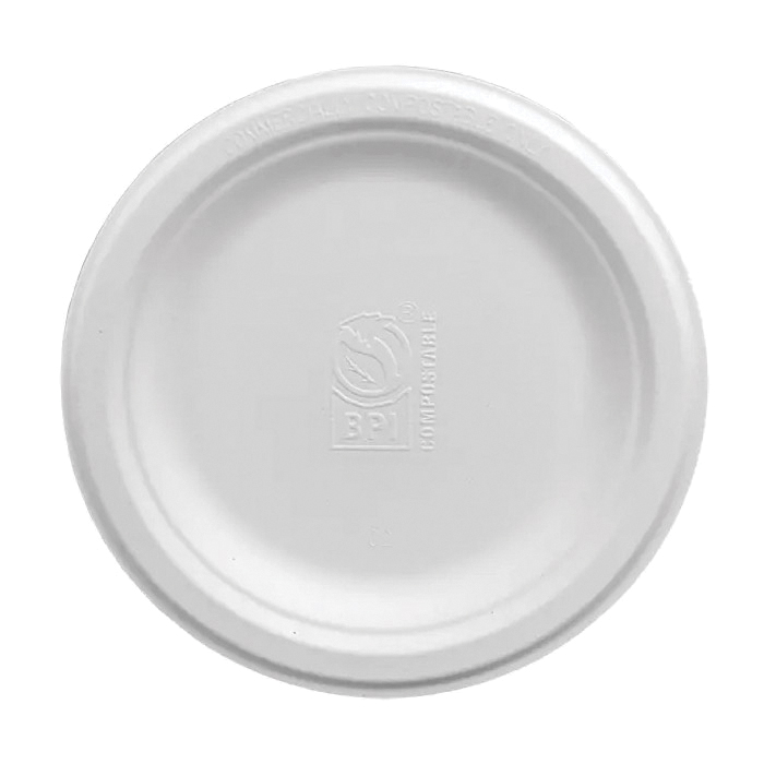 HFA807 7" White Fiber Plate 1M/cs