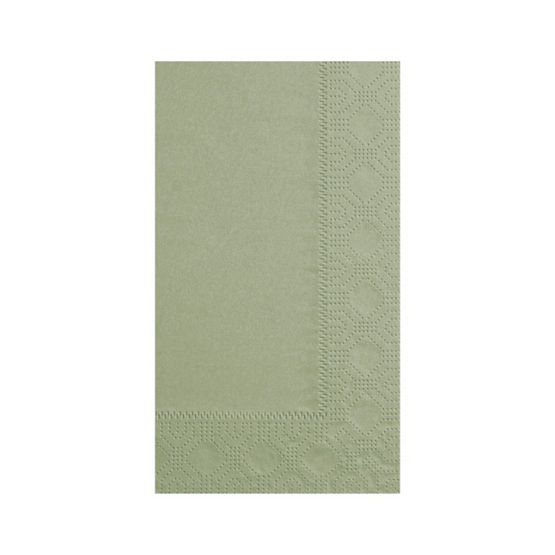 180546 15X17 SOFT SAGE NAP 1M/2 PLY DINNER NAP 1M/CS