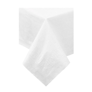 210130 54X108 WHITE T/C 4108W25/CS 2PLY TISSUE 1PLY POLY