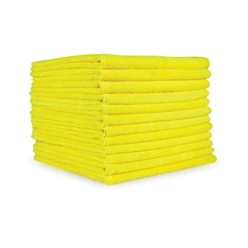 16x16 Yellow Microfiber Cloth