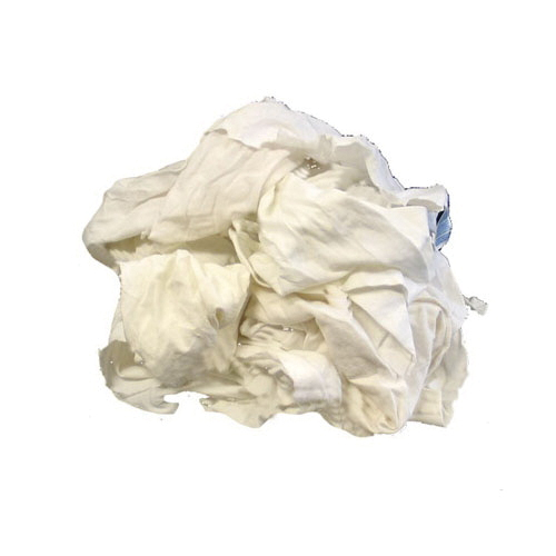 340-25 T-SHIRT WHITE RAG 25#0