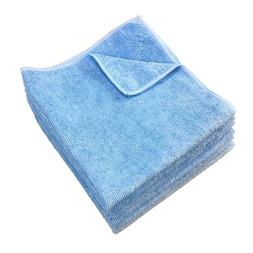 16x16 Blue Microfiber Cloth