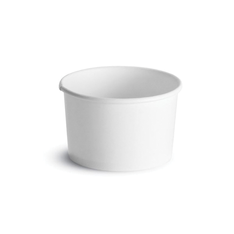 52597 6oz WHITE FOOD CONT1M/CS