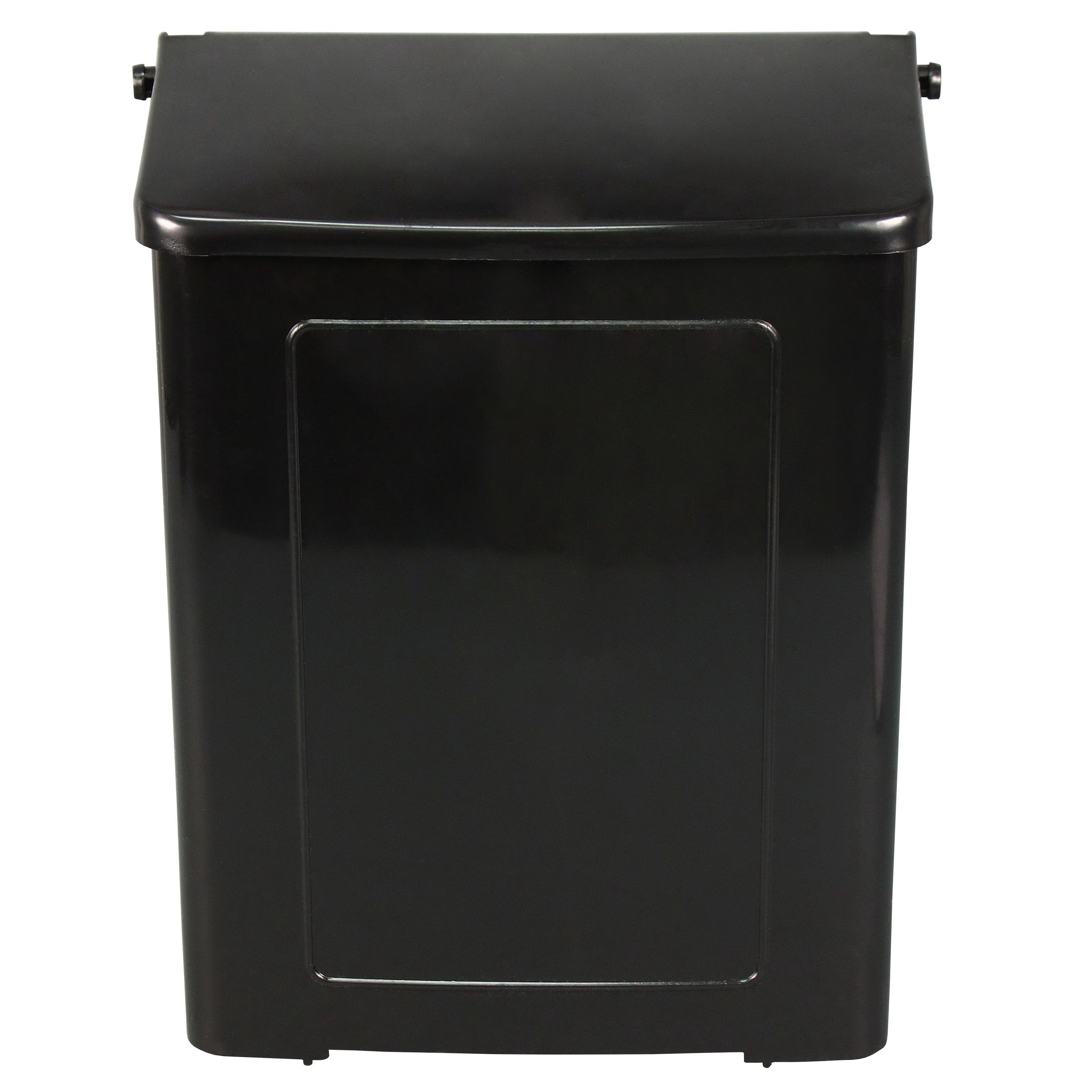 1103  Sanitary Waste Receptacle Black 4ea/cs