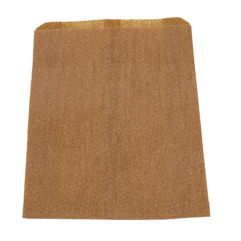 25025088 Wax Sanitary Bag 500/cs Brown Pinch Bottom