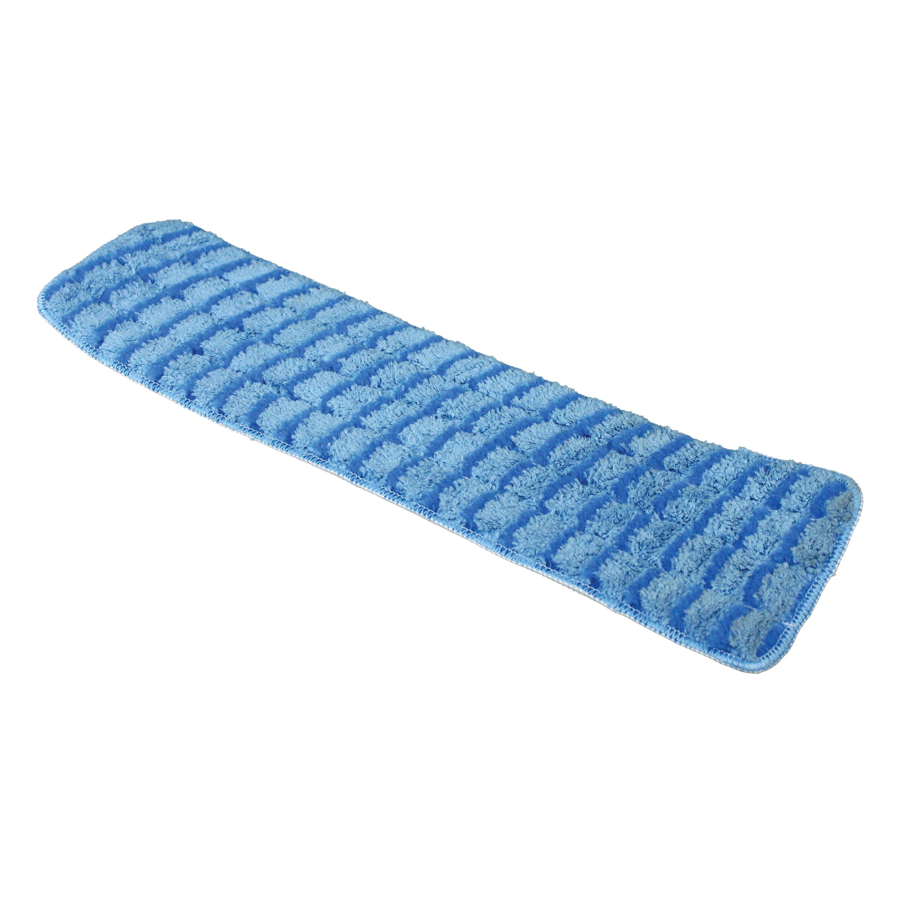 LWBS18 18" FLAT WET MOP 12/CS MICROFIBER BLUE