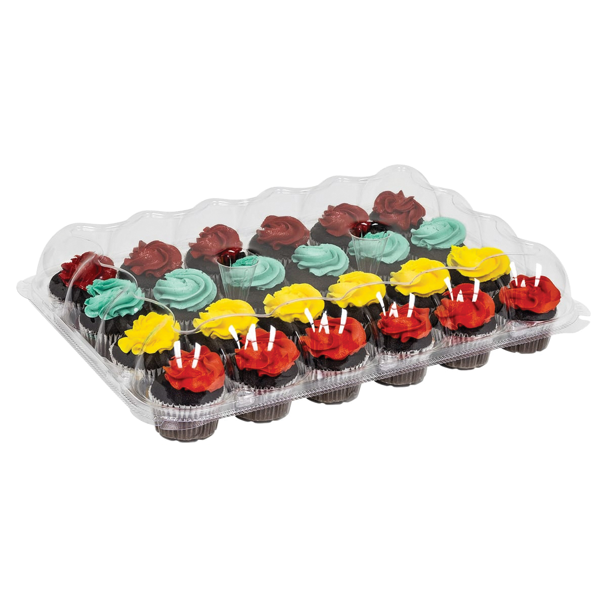 24 Count Cupcake Container 50/cs