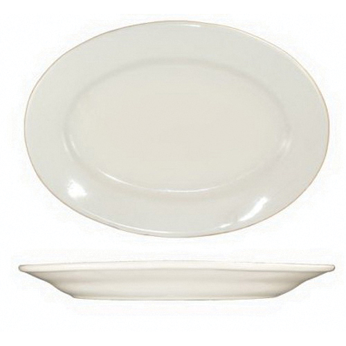 RO-16 CHINA PLATE 10-1/4" ROMAAMERICAN WHITE 12/CS -