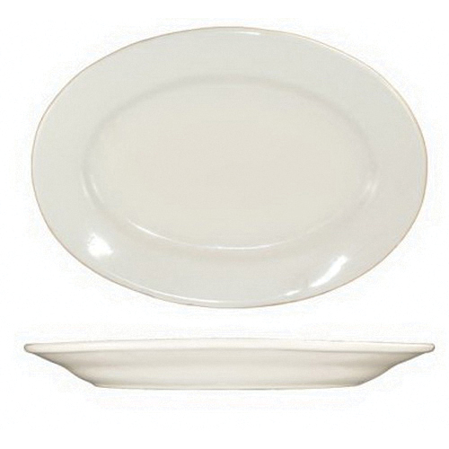RO-16 CHINA PLATE 10-1/4" ROMA AMERICAN WHITE 12/CS -